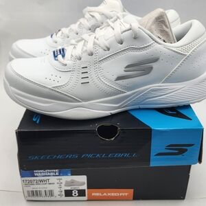 Skechers Viper Court Smash Pickleball Shoes Women Size 8 White New with Box